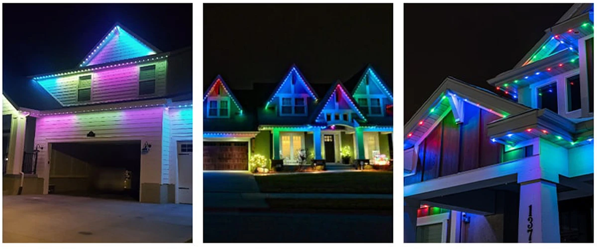 outdoor permanent christmas lights